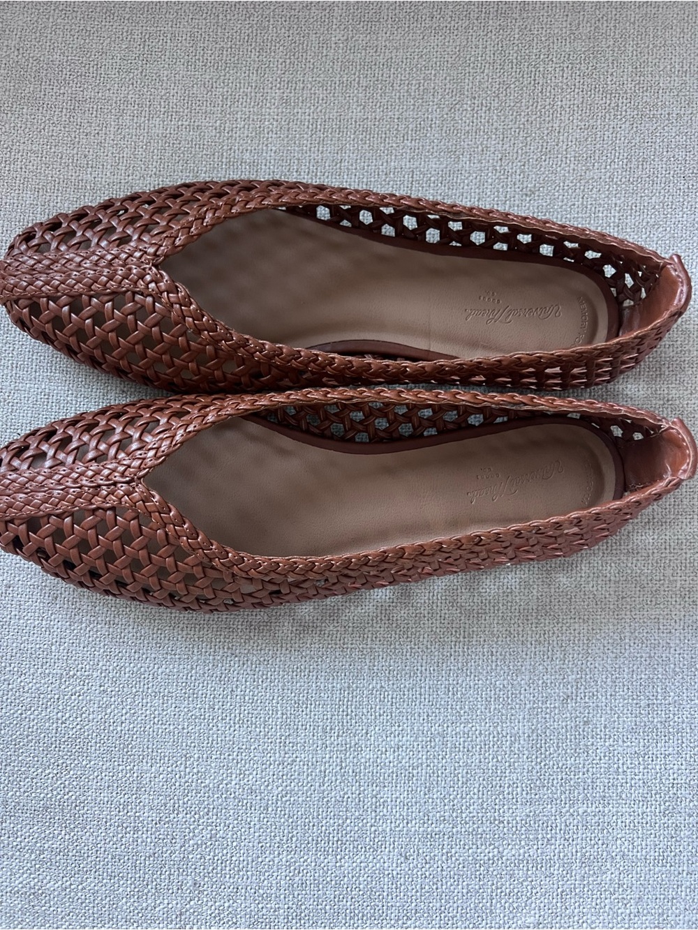 Universal Thread Woven Slip-On Flats in Brown - Worn Once - Picture 3 of 6